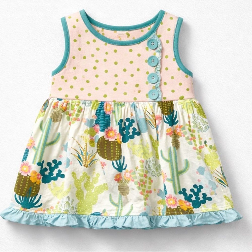 Matilda Jane Dream Chasers cactus Sunrise peasant top size 2